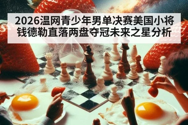 2026温网青少年男单决赛美国小将钱德勒直落两盘夺冠未来之星分析